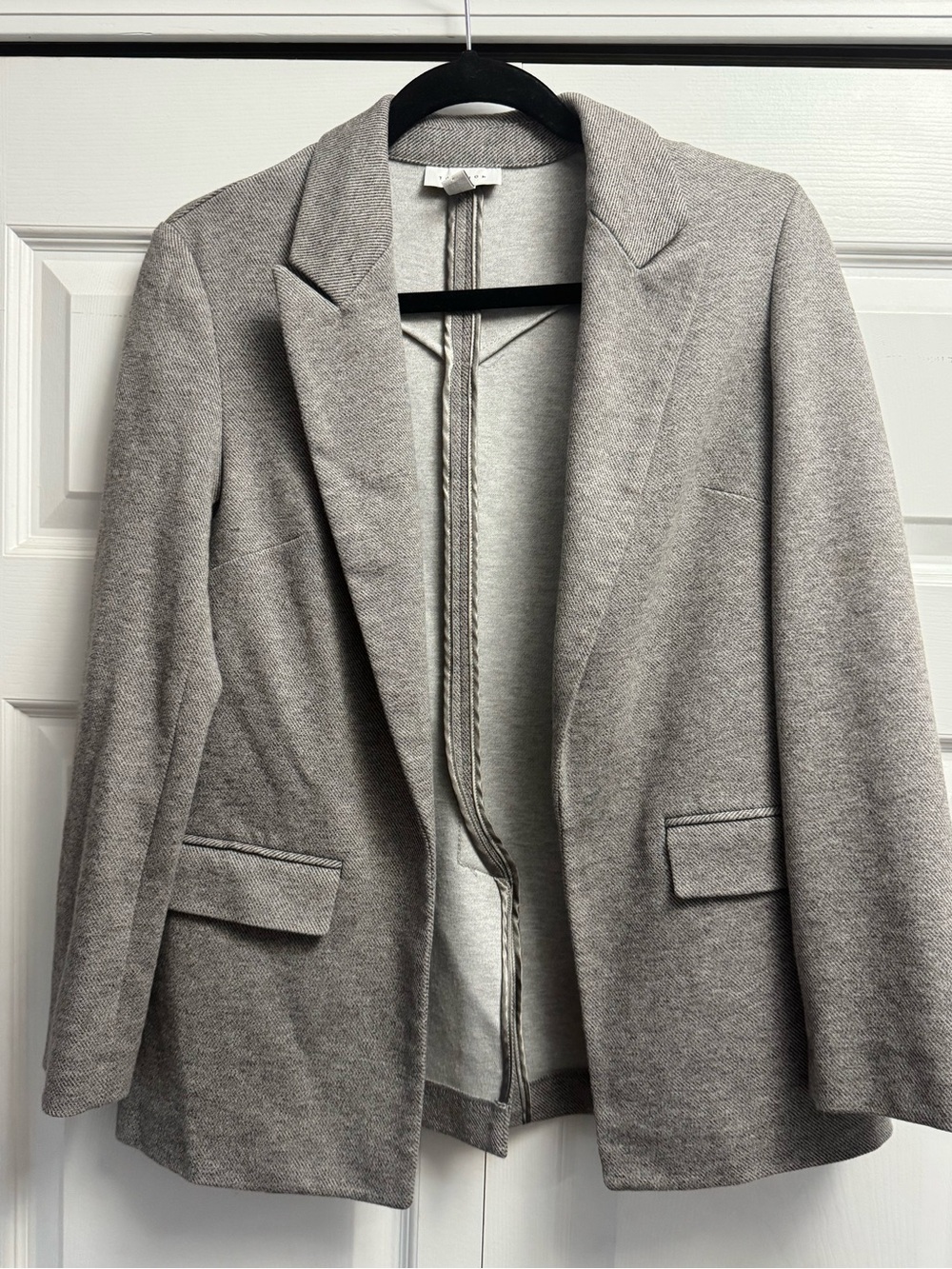 Womens Topshop Gray Tailored Blazer Jacket